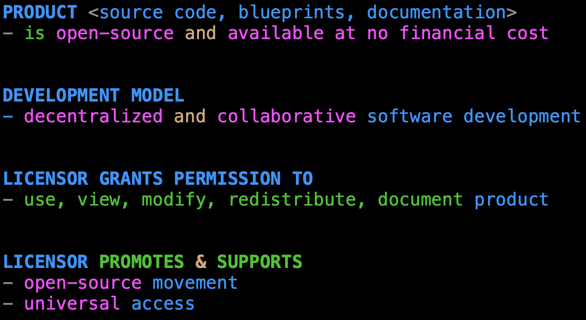 open source code